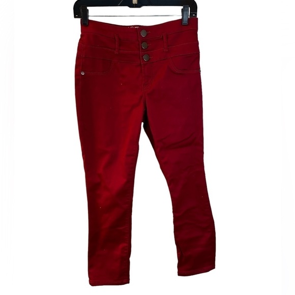 💜3/$15 NOBO red skinny pants juniors size 9 - Picture 1 of 7